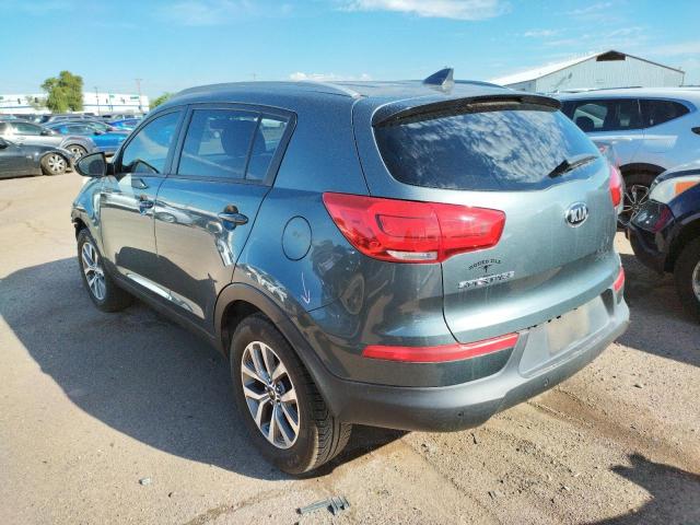 KNDPB3AC3E7600903 - 2014 KIA SPORTAGE B BLUE photo 3