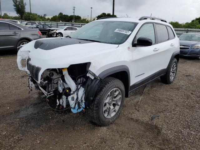 1C4PJMBX9ND500512 - 2022 JEEP CHEROKEE T WHITE photo 2