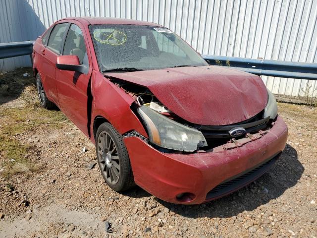 1FAHP3GN2BW153678 - 2011 FORD FOCUS SES RED photo 1