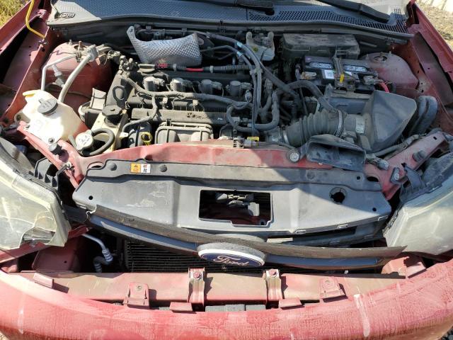1FAHP3GN2BW153678 - 2011 FORD FOCUS SES RED photo 7