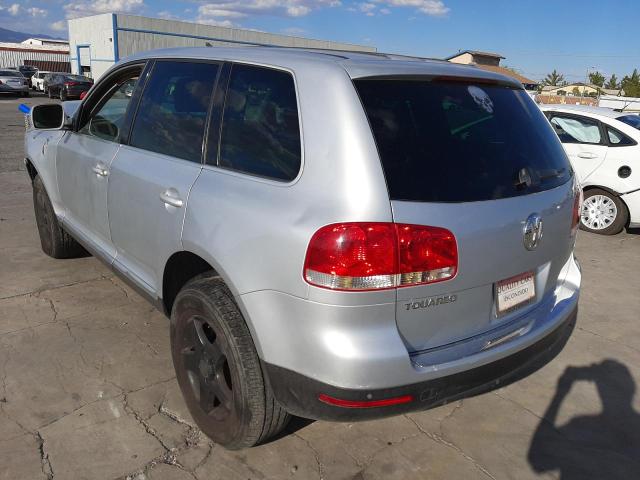 WVGBC77L34D060048 - 2004 VOLKSWAGEN TOUAREG 3. SILVER photo 3