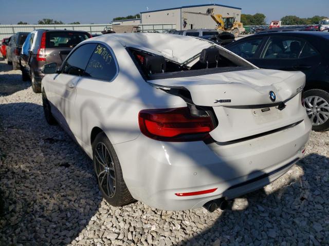 WBA2J3C05M7G68117 - 2021 BMW 230XI WHITE photo 3