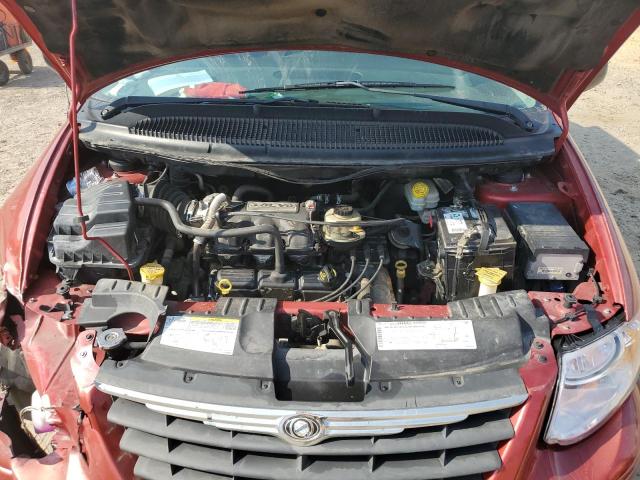 2C4GP54L65R583800 - 2005 CHRYSLER TOWN & COU RED photo 7