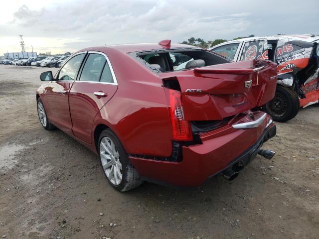 1G6AA5RX8J0167063 - 2018 CADILLAC ATS RED photo 3