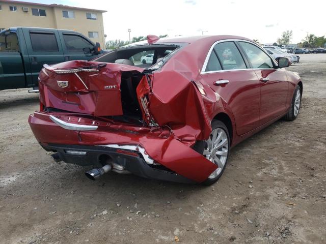 1G6AA5RX8J0167063 - 2018 CADILLAC ATS RED photo 4