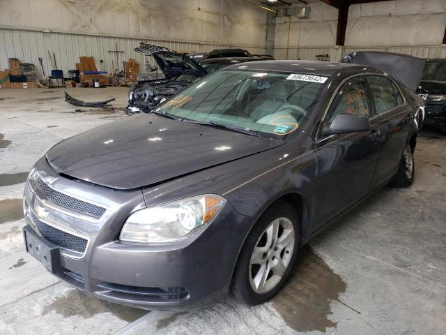 1G1ZB5E17BF174804 - 2011 CHEVROLET MALIBU LS GRAY photo 2