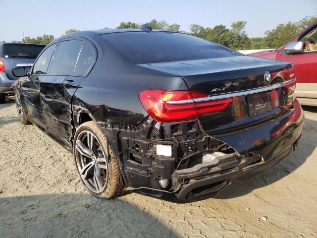 WBA7F2C59GG416353 - 2016 BMW 750 XI BLACK photo 3