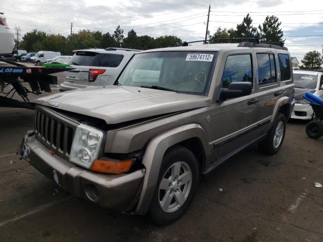 1J8HG48K36C175483 - 2006 JEEP COMMANDER 棕色 照片 2