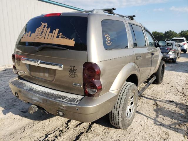 1D8HD58277F553487 - 2007 DODGE DURANGO LI GOLD photo 4