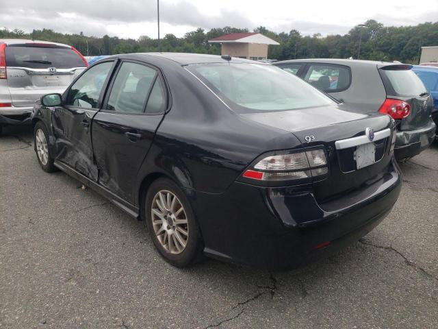 YS3FB49Y581144680 - 2008 SAAB 9-3 2.0T BLACK photo 3