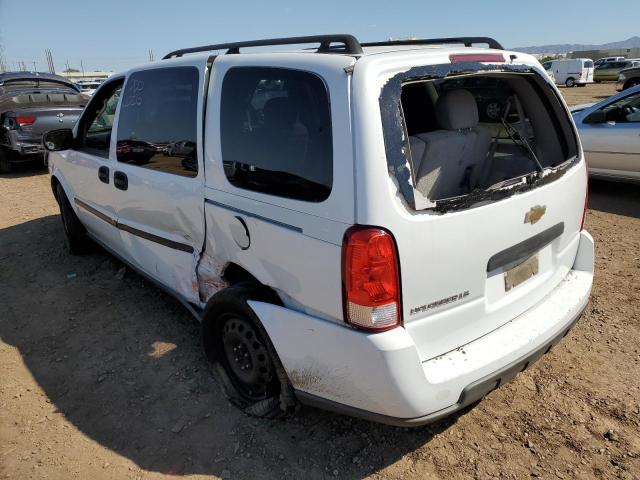 1GNDV23198D176317 - 2008 CHEVROLET UPLANDER L WHITE photo 9