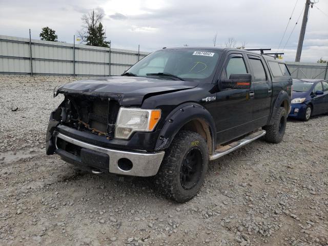 1FTFW1EF2BFC79558 - 2011 FORD F150 SUPER BLACK photo 2