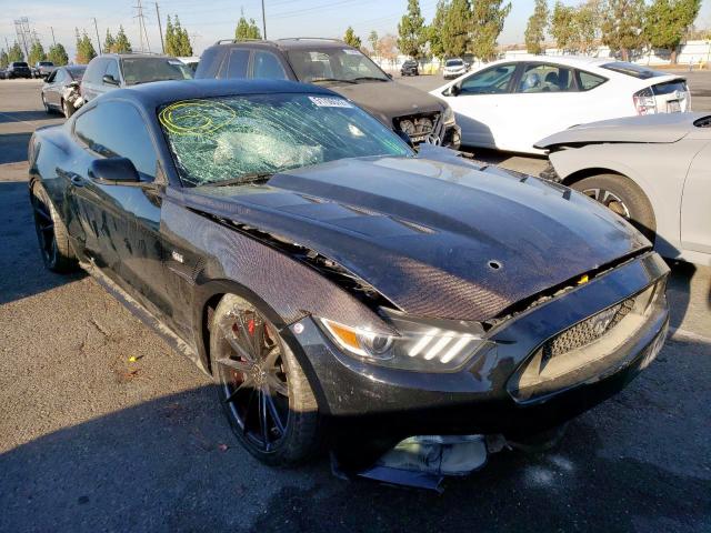 1FA6P8CF9F5435797 - 2015 FORD MUSTANG GT BLACK photo 1