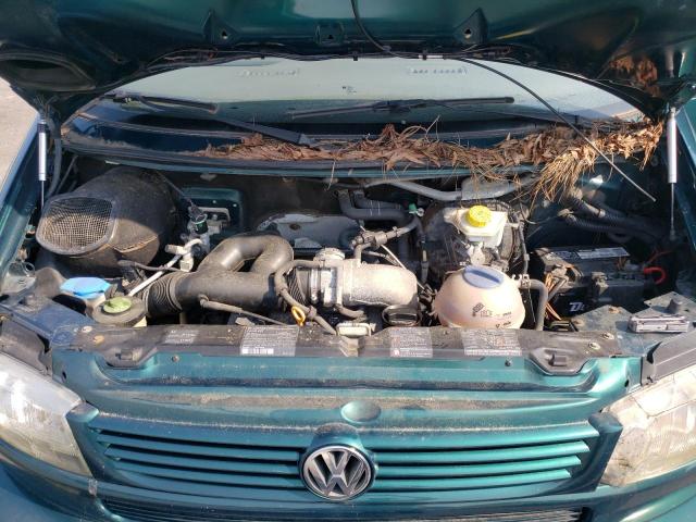 WV2MB47052H091118 - 2002 VOLKSWAGEN EUROVAN MV GREEN photo 7