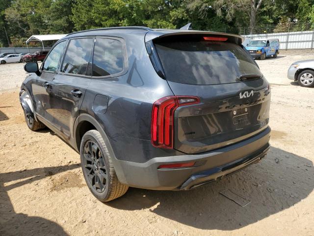 5XYP3DHCXNG204351 - 2022 KIA TELLURIDE GRAY photo 3