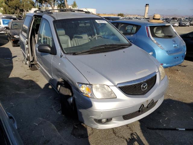 JM3LW28J920324708 - 2002 MAZDA MPV WAGON GRAY photo 1