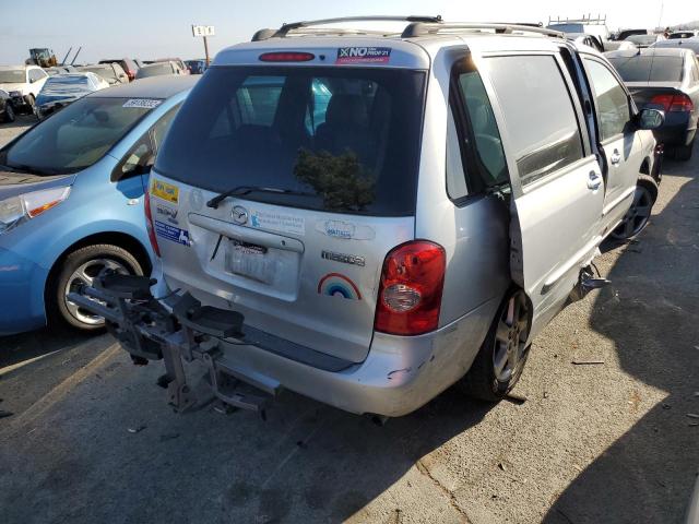 JM3LW28J920324708 - 2002 MAZDA MPV WAGON GRAY photo 4