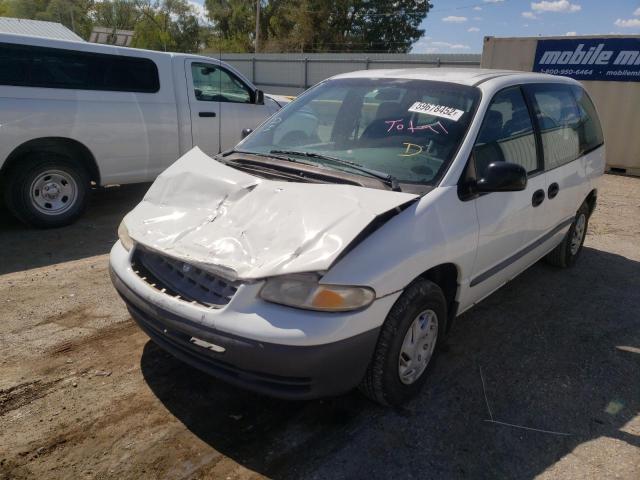 2P4GP2536YR551216 - 2000 PLYMOUTH VOYAGER WHITE photo 2