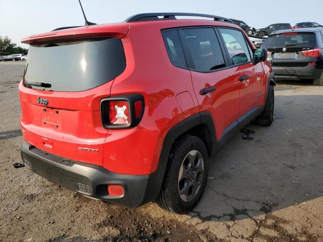 ZACCJBAB3JPH08342 - 2018 JEEP RENEGADE S RED photo 4