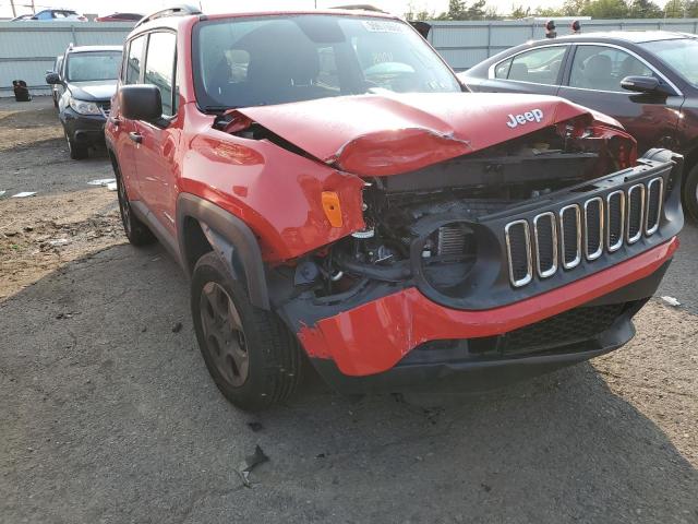ZACCJBAB3JPH08342 - 2018 JEEP RENEGADE S RED photo 9