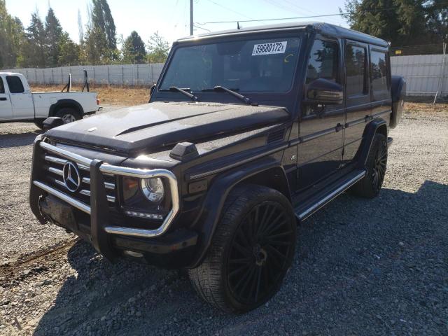 WDCYC3HF3DX211530 - 2013 MERCEDES-BENZ G 550 BLACK photo 2