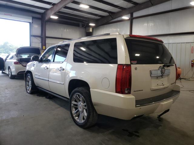 1GYS3KEF4DR257618 - 2013 CADILLAC ESCALADE E WHITE photo 3