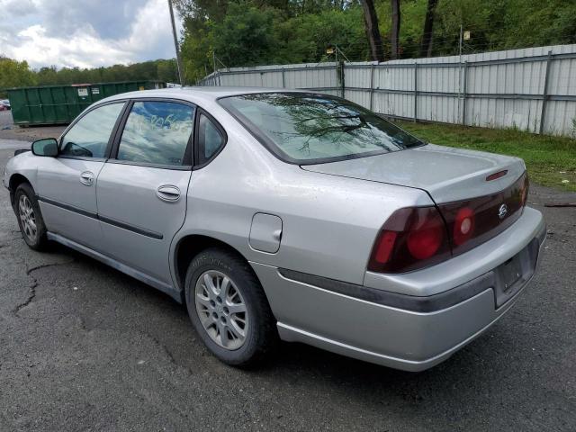 2G1WF52E729182571 - 2002 CHEVROLET IMPALA SILVER photo 3