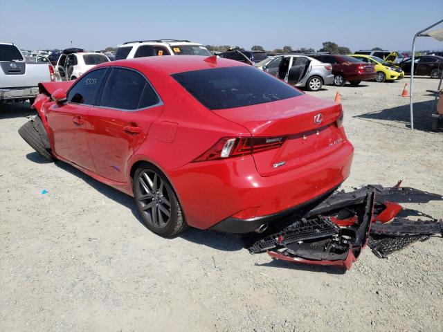 JTHCE1D24G5011062 - 2016 LEXUS IS 350 RED photo 3