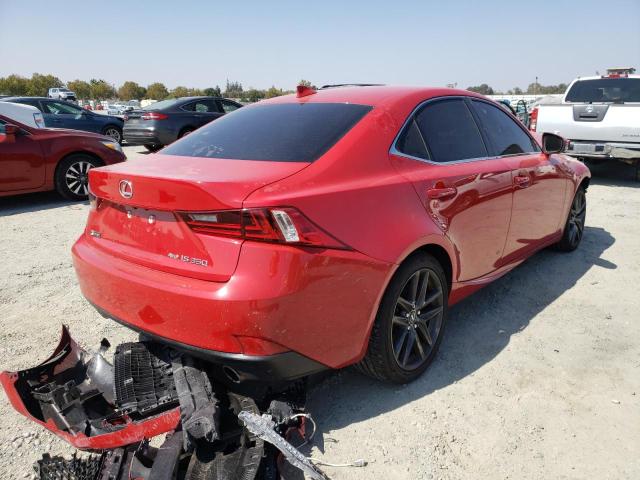 JTHCE1D24G5011062 - 2016 LEXUS IS 350 RED photo 4