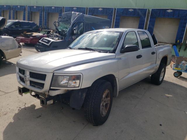 1D7HW38K39S790894 - 2009 DODGE DAKOTA SXT SILVER photo 2