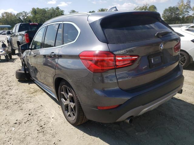 WBXHT3Z31J4A66694 - 2018 BMW X1 XDRIVE2 GRAY photo 3