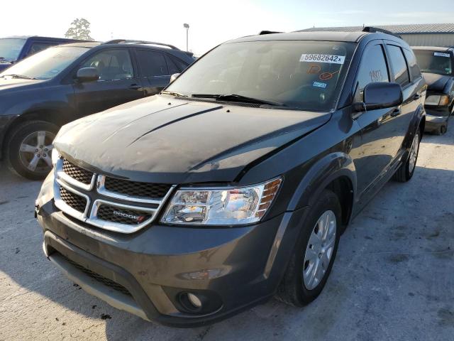 3C4PDCBB8KT773694 - 2019 DODGE JOURNEY SE GRAY photo 2