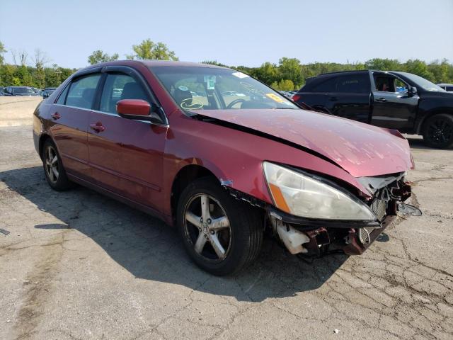 1HGCM56623A127553 - 2003 HONDA ACCORD EX RED photo 1