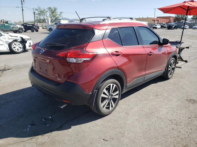 3N1CP5CU8JL532432 - 2018 NISSAN KICKS S RED photo 4