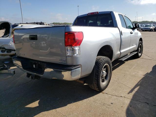 5TFUM5F19DX044613 - 2013 TOYOTA TUNDRA SR SILVER photo 4