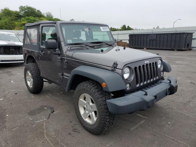 1C4AJWAG3GL165842 - 2016 JEEP WRANGLER S GRAY photo 1