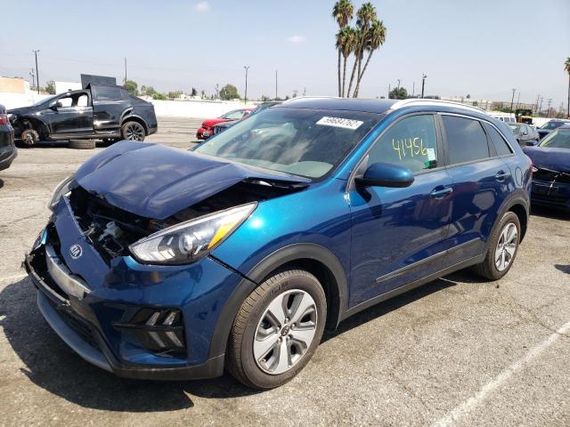 KNDCB3LC0M5487353 - 2021 KIA NIRO LX BLUE photo 2