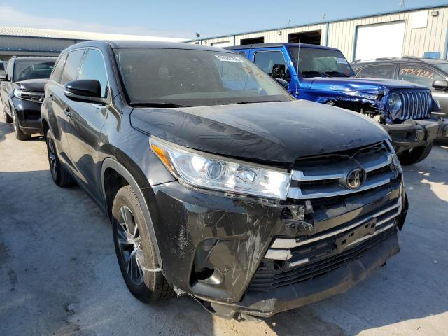 5TDZZRFH0KS307442 - 2019 TOYOTA HIGHLANDER BLACK photo 1