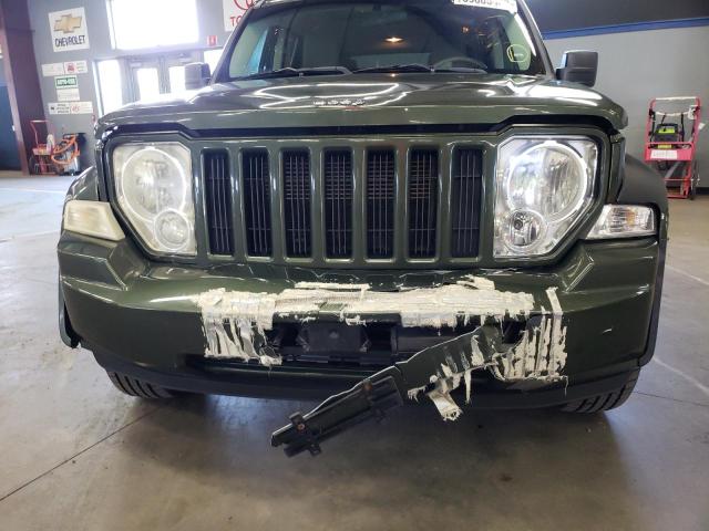 1J8GN28KX8W176329 - 2008 JEEP LIBERTY SP GREEN photo 9