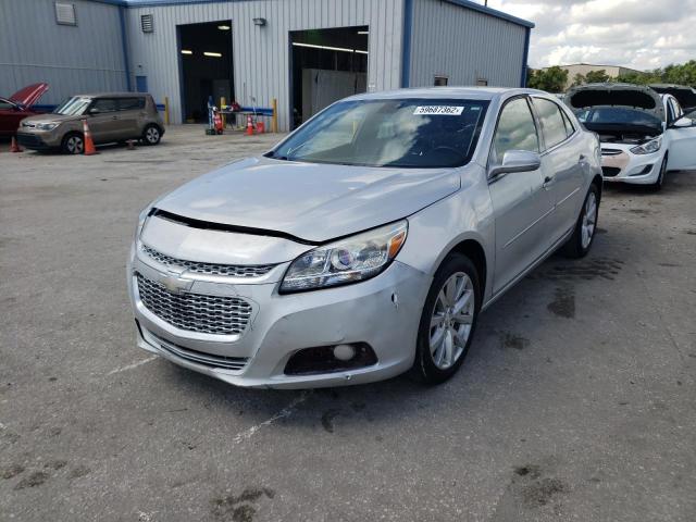 1G11E5SA2GU151233 - 2016 CHEVROLET MALIBU LIM 银色 照片 2