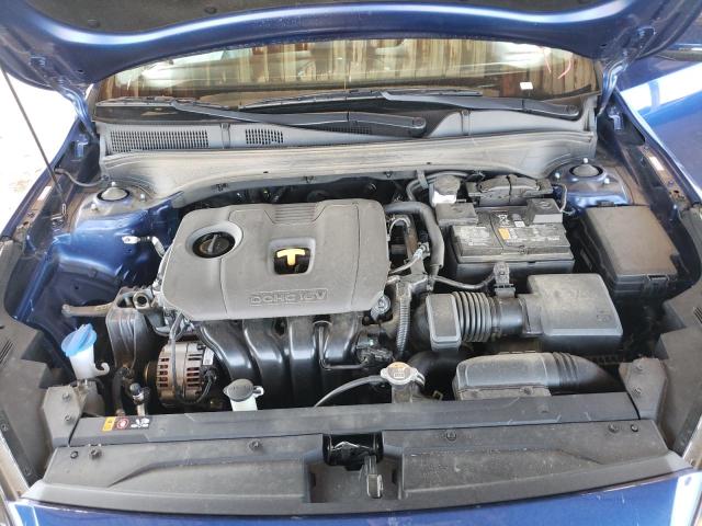 3KPF24AD4NE419142 - 2022 KIA FORTE FE BLUE photo 7