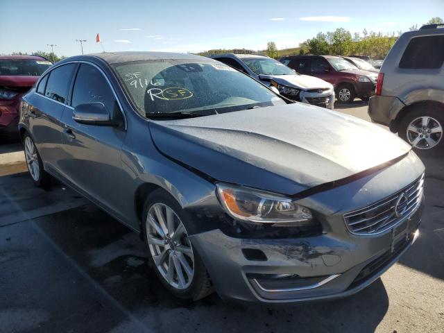 LYV402FMXGB100448 - 2016 VOLVO S60 PLATIN GRAY photo 1