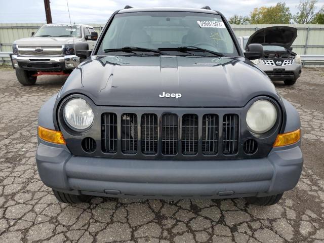 1J4GL48KX7W573380 - 2007 JEEP LIBERTY SP BLACK photo 9