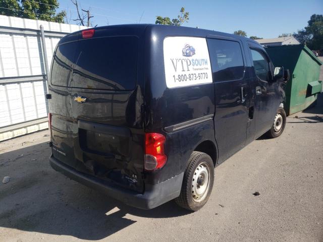 3N63M0YN7FK704230 - 2015 CHEVROLET EXPRESS BLACK photo 4