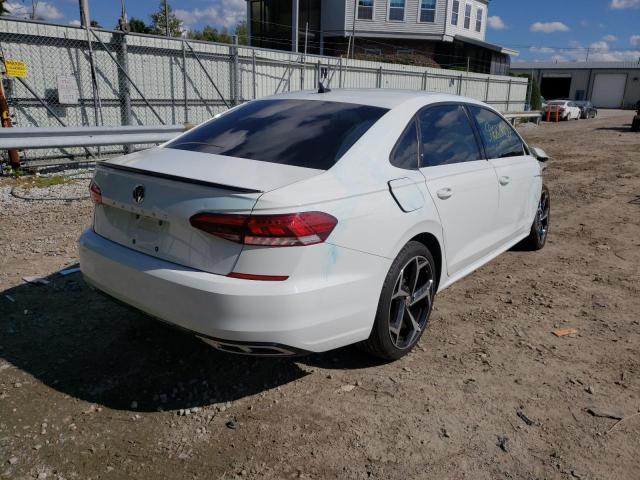 1VWMA7A31MC001871 - 2021 VOLKSWAGEN PASSAT R-L WHITE photo 4