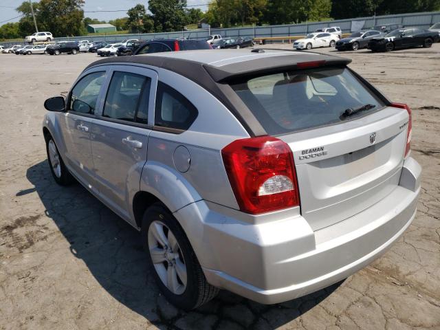 1B3CB3HA2BD118036 - 2011 DODGE CALIBER MA SILVER photo 3