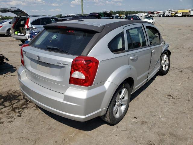 1B3CB3HA2BD118036 - 2011 DODGE CALIBER MA SILVER photo 4