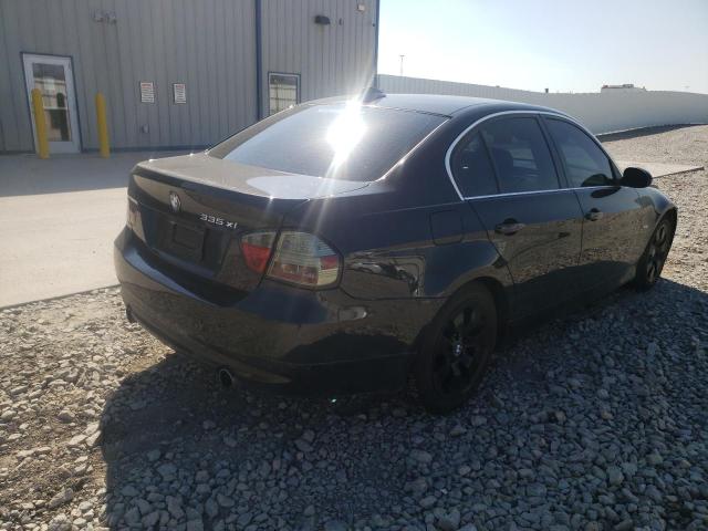 WBAVD535X8A252730 - 2008 BMW 335 XI BLACK photo 4