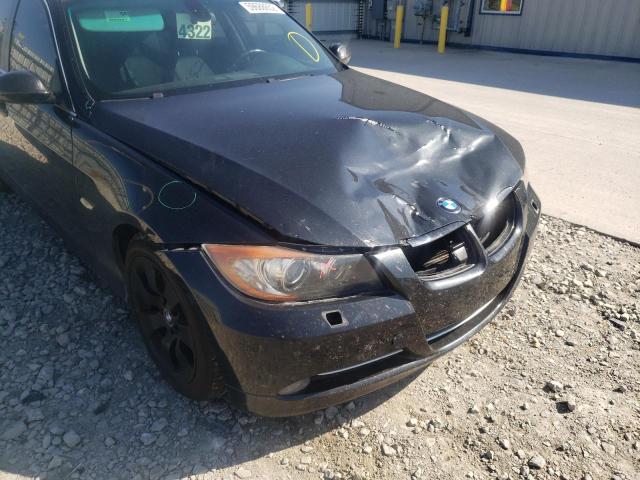 WBAVD535X8A252730 - 2008 BMW 335 XI BLACK photo 9