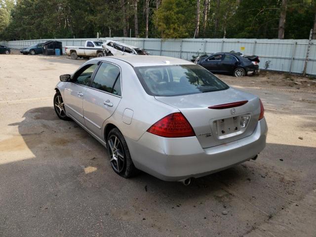 1HGCM66896A045010 - 2006 HONDA ACCORD SILVER photo 3